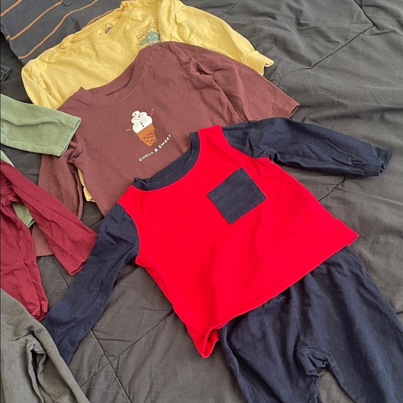 Kids Graphic Tees and Tops Set - Multicolor baby boy 12-18months - Picture 3 of 6